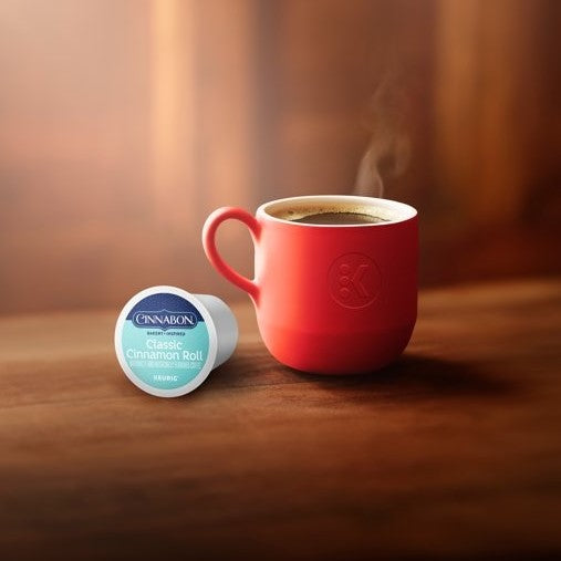 Load image into Gallery viewer, Cinnabon Classic Cinnamon Roll, Light Roast, Keurig K-Cup Coffee Pods, Box of 48 K-cups