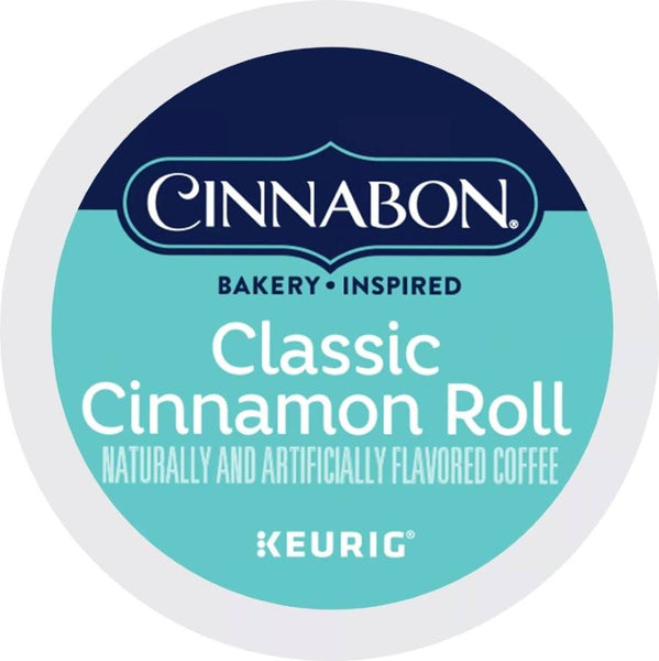 Load image into Gallery viewer, Cinnabon Classic Cinnamon Roll, Light Roast, Keurig K-Cup Coffee Pods, Box of 48 K-cups