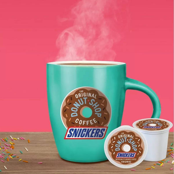 Load image into Gallery viewer, The Original Donut Shop Snickers, Light Roast, Keurig K-Cup Coffee Pods, box of 12 K-cups