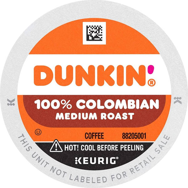 Load image into Gallery viewer, Dunkin' Colombian, Medium Roast, Keurig K-Cup Coffee Pods, Box of 10 K-cups