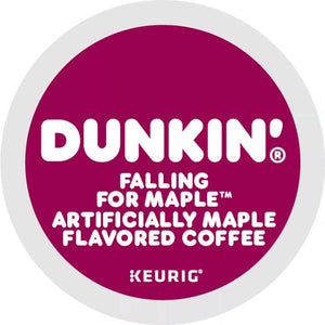 Dunkin' Falling for Maple, Medium Roast, Keurig K-Cup Coffee Pods