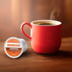 Dunkin' Hazelnut, Medium Roast, Keurig K-Cup Coffee Pods