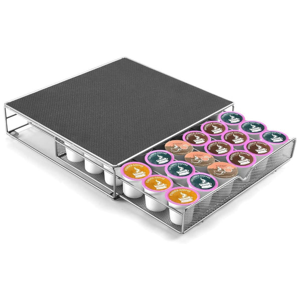 Load image into Gallery viewer, Eastsign Coffee Pod Storage Drawer, 36 Keurig K-cups Capacity, Black