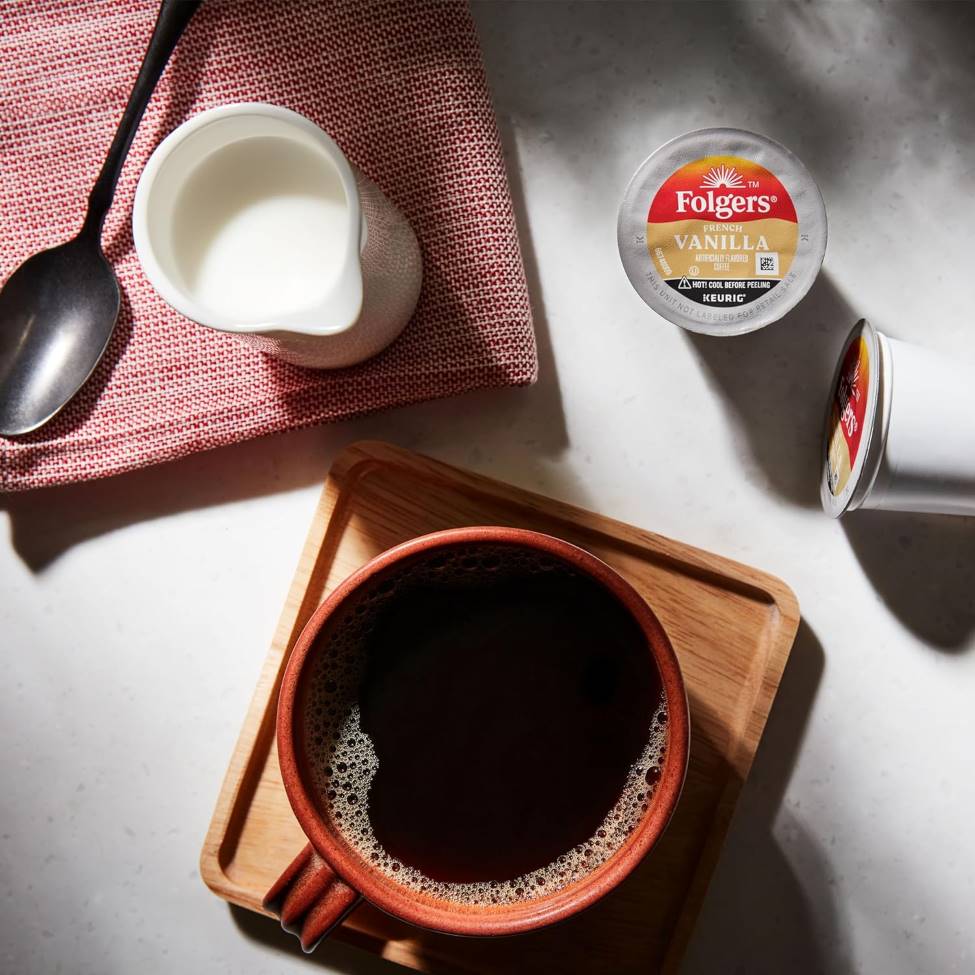 Folgers Gourmet Selections Vanilla Biscotti Keurig® K-Cup® Pods – The Kitchen Barista & Gifts