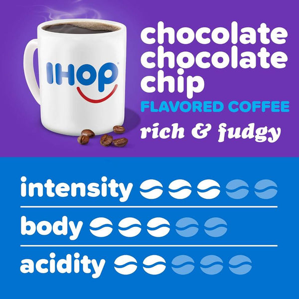 Load image into Gallery viewer, IHOP Chocolate Chip, Medium Roast, Keurig K-cup Coffee Pods, Box of 10 K-cups
