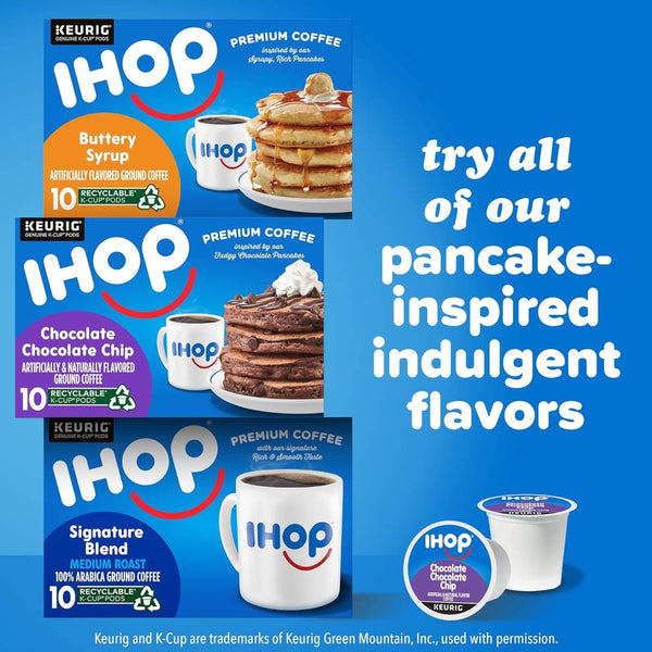 Load image into Gallery viewer, IHOP Chocolate Chip, Medium Roast, Keurig K-cup Coffee Pods