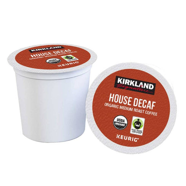 Load image into Gallery viewer, Kirkland Organic House Decaf, Medium Roast, Keurig K-Cup Coffee Pods