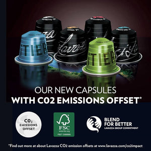 Lavazza Tierra for Planet Espresso, box of 10 Nespresso Capsules
