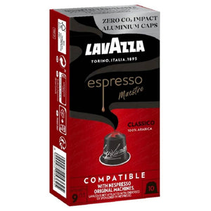 Lavazza Classico, box of 10 Nespresso Capsules
