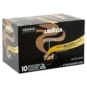 Lavazza Espresso, Medium Roast, Keurig K-Cup Coffee Pods, Box of 10 K-cups