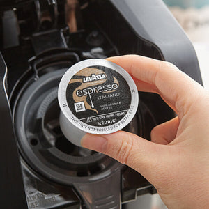 Lavazza Espresso, Medium Roast, Keurig K-Cup Coffee Pods, Box of 10 K-cups
