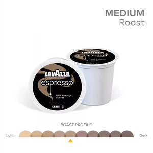 Lavazza Espresso, Medium Roast, Keurig K-Cup Coffee Pods, Box of 10 K-cups