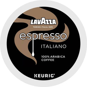 Lavazza Espresso, Medium Roast, Keurig K-Cup Coffee Pods, Box of 10 K-cups