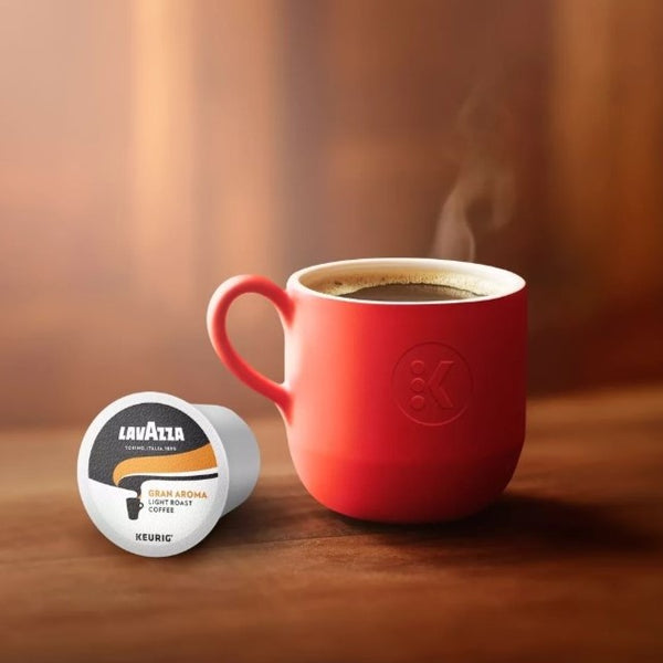 Load image into Gallery viewer, Lavazza Gran Aroma, Light Roast, Keurig K-Cup Coffee Pods, Box of 10 K-cups