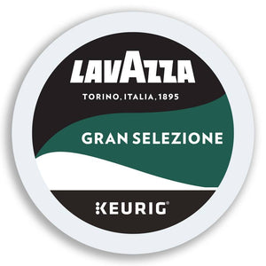Lavazza Gran Selezione, Dark Roast, Keurig K-Cup Coffee Pods, Box of 40 K-cups