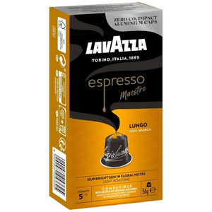 Lavazza Lungo, box of 10 Nespresso Capsules