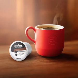 Lavazza Perfetto, Dark Roast, Keurig K-Cup Coffee Pods, Box of 22 K-cups