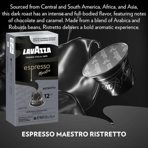 Lavazza Espresso Variety Pack, Box of 60 Nespresso Capsules