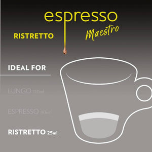 Lavazza Ristretto, box of 10 Nespresso Capsules