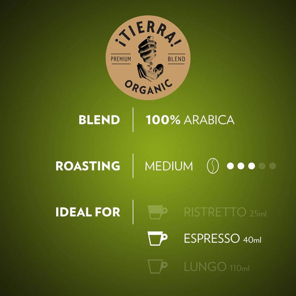 Load image into Gallery viewer, Lavazza Tierra for Planet Espresso, box of 10 Nespresso Capsules