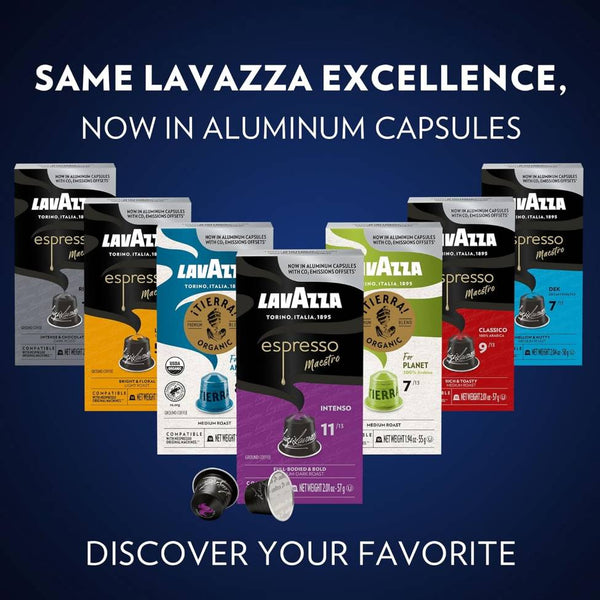 Load image into Gallery viewer, Lavazza Tierra for Planet Espresso, box of 10 Nespresso Capsules