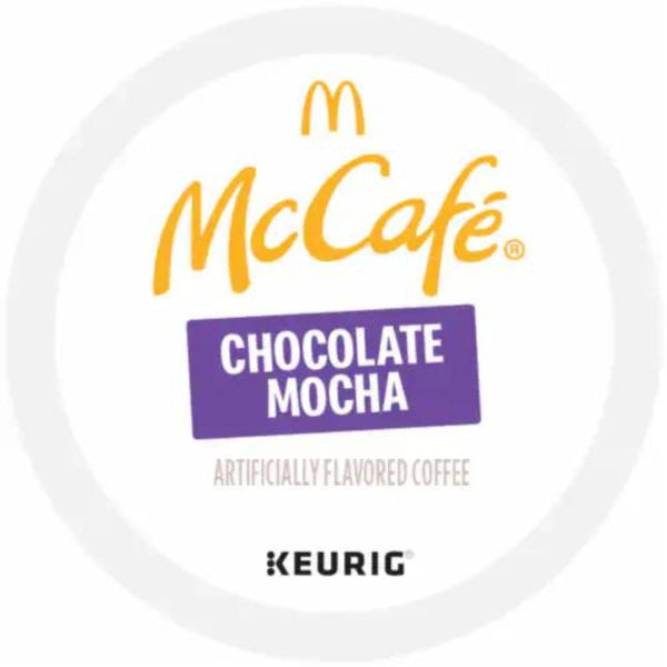 Load image into Gallery viewer, McCafe Chocolate Mocha, Light Roast, Keurig K-Cup Coffee Pods, box of 10 k-cups