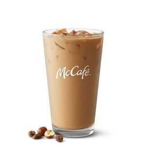 McCafe Iced One Step Hazelnut Latte, Medium Roast, Keurig K-Cup Coffee Pods