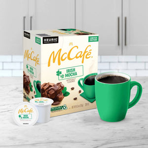 McCafe Irish Mocha, Light Roast, Keurig K-Cup Coffee Pods, box of 24 k-cups