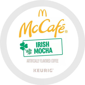 McCafe Irish Mocha, Light Roast, Keurig K-Cup Coffee Pods, box of 24 k-cups