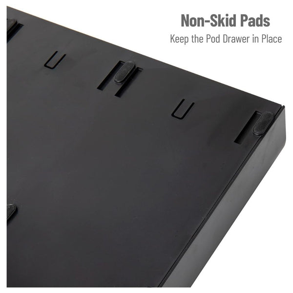 Load image into Gallery viewer, Mind Reader Anchor Collection Coffee Pod Storage Drawer, 36 Keurig K-cups Capacity, Black