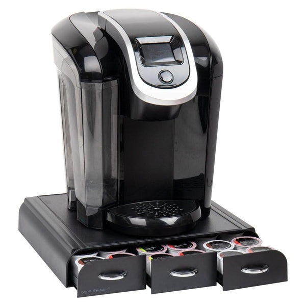 Load image into Gallery viewer, Mind Reader Anchor Collection Coffee Pod Storage Drawer, 36 Keurig K-cups Capacity, Black