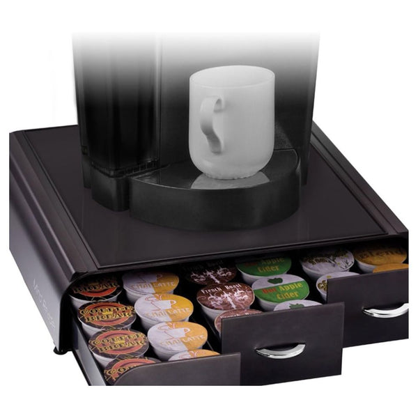 Load image into Gallery viewer, Mind Reader Anchor Collection Coffee Pod Storage Drawer, 36 Keurig K-cups Capacity, Black