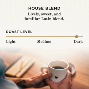Peet's Coffee House Blend, Dark Roast, Keurig K-Cup Coffee Pods, Box of 22 K-cups