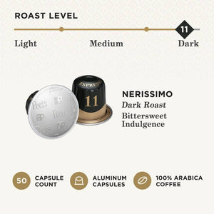 Peet's Coffee Nerissimo, Box of 10 Nespresso Capsules