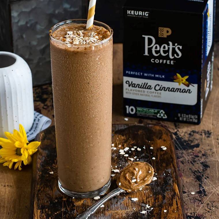 Peet's Coffee Vanilla Cinnamon, Light Roast, Keurig KCup Coffee Pods