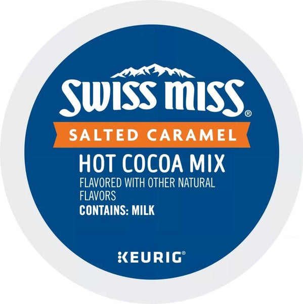 Load image into Gallery viewer, Swiss Miss Salted Caramel Hot Cocoa, Keurig K-Cup Pods, Box of 22 K-cups