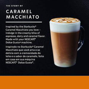 Starbucks Caramel Macchiato, Box of 12 Dolce Gusto Capsules
