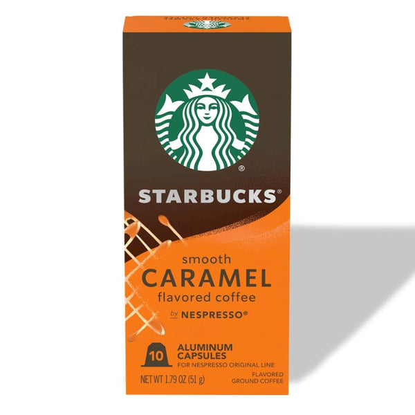 Load image into Gallery viewer, Starbucks Caramel, Box of 10 Nespresso Capsules