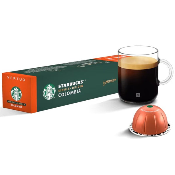 Load image into Gallery viewer, Starbucks Colombia, Box of 10 Vertuo Capsules