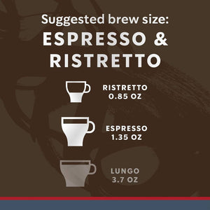 Starbucks Decaf Espresso Roast, Box of 10 Nespresso Capsules