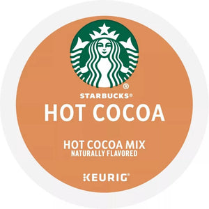 Starbucks Hot Cocoa, Keurig K-Cup Pods, Box of 10 K-cups