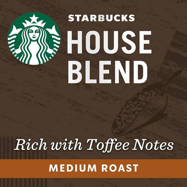 Load image into Gallery viewer, Starbucks House Blend, Medium Roast, Whole Bean Coffee, 8.8 oz / 250 g bag