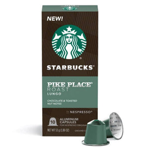 Starbucks Pike Place Roast, Box of 10 Nespresso Capsules
