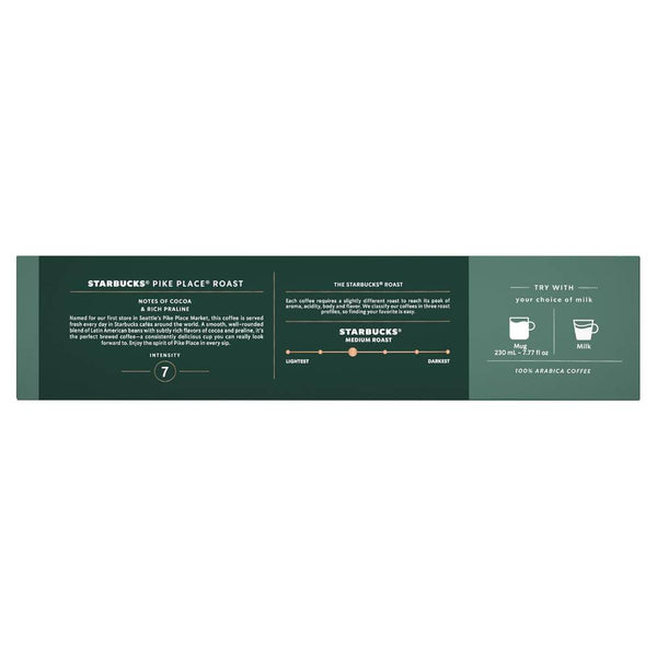 Load image into Gallery viewer, Starbucks Pike Place Roast, Box of 10 Vertuo Capsules