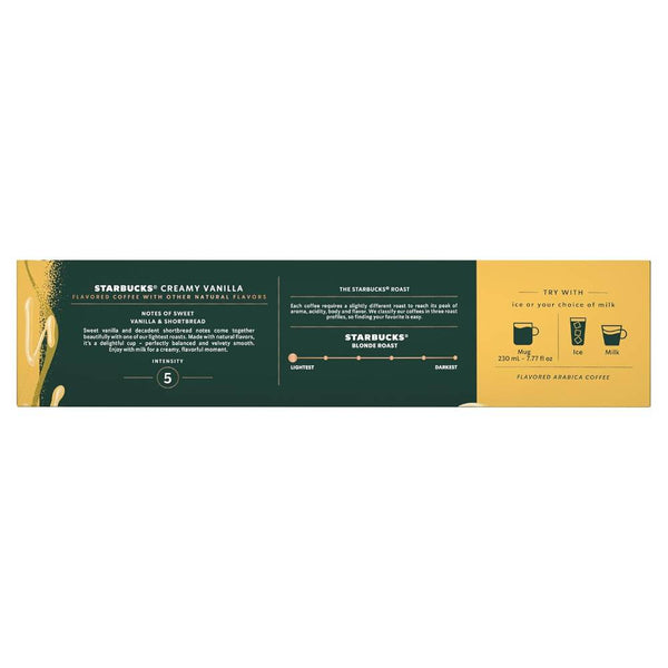 Load image into Gallery viewer, Starbucks Vanilla, Box of 10 Vertuo Capsules