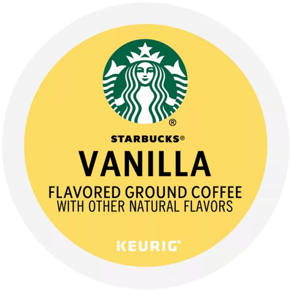 Load image into Gallery viewer, Starbucks Vanilla, Flavored Coffee, Keurig K-Cup Coffee Pods, Box of 10 K-cups