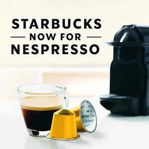 Starbucks Decaf Espresso Roast, Box of 10 Nespresso Capsules