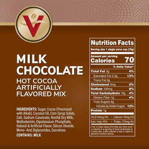 Victor Allen's Milk Chocolate Hot Cocoa, Keurig K-Cup Pods, Box of 42 K-cups