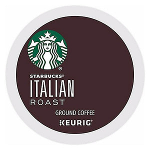 Starbucks Italian Roast, Dark Roast, Keurig K-Cup Coffee Pods