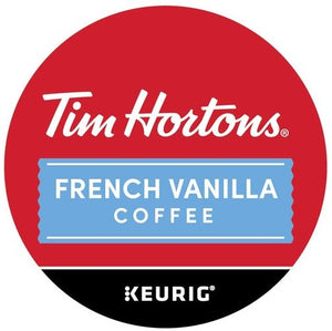 Tim Hortons French Vanilla, Medium Roast, Keurig K-cup Coffee Pods, Box of 12 K-cups